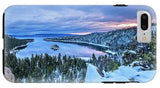 Emerald Bay Winter Sunrise - Phone Case-Phone Case-IPhone 7 Plus Tough Case-Lake Tahoe Prints