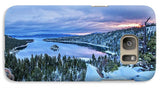Emerald Bay Winter Sunrise - Phone Case-Phone Case-Galaxy S7 Case-Lake Tahoe Prints