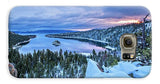 Emerald Bay Winter Sunrise - Phone Case-Phone Case-Galaxy S6 Case-Lake Tahoe Prints