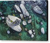 Emerald Waters - Bonsai Rock, Lake Tahoe - Canvas Print-8.000" x 6.000"-Lake Tahoe Prints