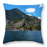 Fannette Island, Emerald Bay - Throw Pillow