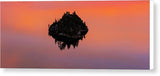 Fannette Island Lake Tahoe - Last Sunset Of The Decade - Canvas Print by Brad Scott