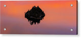 Fannette Island Lake Tahoe - Last Sunset Of The Decade - Acrylic Print by Brad Scott