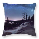 Flowing Dreams - Emerald Bay By Brad Scott - Throw Pillow-Lake Tahoe Prints