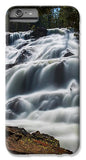 Glen Alpine Waterfall By Brad Scott - Phone Case-Phone Case-IPhone 6 Plus Case-Lake Tahoe Prints