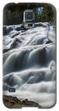 Glen Alpine Waterfall By Brad Scott - Phone Case-Phone Case-Galaxy S5 Case-Lake Tahoe Prints