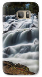 Glen Alpine Waterfall By Brad Scott - Phone Case-Phone Case-Galaxy S7 Case-Lake Tahoe Prints