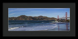 Golden Gate Bridge Panorama - Framed Print