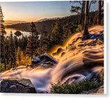 Golden Light By Mike Breshears - Canvas Print-8.000" x 6.250"-Lake Tahoe Prints