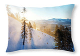 Gunbarrel Rays By Brad Scott - Throw Pillow-Lake Tahoe Prints