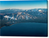 Heavenly Lake Tahoe Aerial - Canvas Print