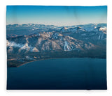 Heavenly Lake Tahoe Aerial - Blanket