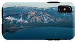 Heavenly Lake Tahoe Aerial - Phone Case