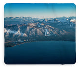 Heavenly Lake Tahoe Aerial - Blanket
