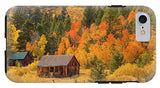 Hope Valley Fall Cabin By Brad Scott - Phone Case-Phone Case-IPhone 7 Tough Case-Lake Tahoe Prints