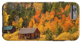 Hope Valley Fall Cabin By Brad Scott - Phone Case-Phone Case-IPhone 6 Plus Tough Case-Lake Tahoe Prints