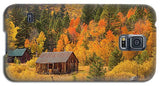 Hope Valley Fall Cabin By Brad Scott - Phone Case-Phone Case-Galaxy S5 Case-Lake Tahoe Prints