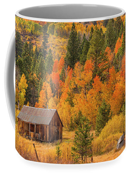 Hope Valley Fall Cabin By Brad Scott - Mug