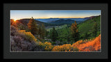 Horse Creek Ranch Sunrise - Framed Print