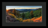 Horse Creek Ranch Sunrise - Framed Print