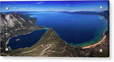Lake Tahoe Aerial Panorama - Emerald Bay Aerial - Acrylic Print-Lake Tahoe Prints