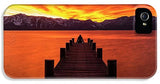 Lake Tahoe Sunset Pier By Brad Scott - Phone Case-Phone Case-IPhone 5s Case-Lake Tahoe Prints