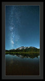 Milkyway Over Tallac By Brad Scott - Framed Print
