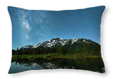 Milkyway Over Tallac By Brad Scott - Throw Pillow-Lake Tahoe Prints