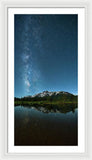 Milkyway Over Tallac By Brad Scott - Framed Print