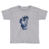 Tahoe Outline Mt Tallac Aerial Kids Short Sleeve T-Shirt