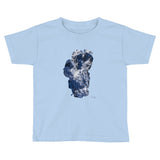 Tahoe Outline Mt Tallac Aerial Kids Short Sleeve T-Shirt