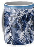 Mt Tallac Winter Aerial - Brad Scott - Mug