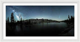 Neowise Comet over Desolation Wilderness by Brad Scott - Framed Print