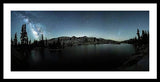 Neowise Comet over Desolation Wilderness by Brad Scott - Framed Print