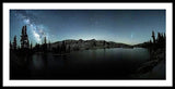 Neowise Comet over Desolation Wilderness by Brad Scott - Framed Print