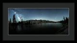 Neowise Comet over Desolation Wilderness by Brad Scott - Framed Print