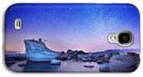 Night Shine , Bonsai Rock Lake Tahoe - Phone Case-Phone Case-Galaxy S4 Case-Lake Tahoe Prints