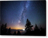 Perseid Meteor Shower From Tahoe - Acrylic Print