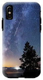 Perseid Meteor Shower From Tahoe by Brad Scott - Phone Case-Phone Case-IPhone X Tough Case-Lake Tahoe Prints