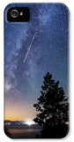 Perseid Meteor Shower From Tahoe by Brad Scott - Phone Case-Phone Case-IPhone 5 Case-Lake Tahoe Prints