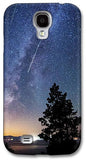 Perseid Meteor Shower From Tahoe by Brad Scott - Phone Case-Phone Case-Galaxy S4 Case-Lake Tahoe Prints