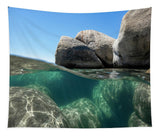 Refraction - Lake Tahoe Underwater by Brad Scott - Tapestry