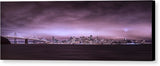 San Fransisco Cityscape Panorama by Brad Scott - Canvas Print