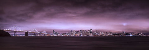 San Fransisco Cityscape Panorama - Art Print