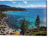 Sand Harbor Lookout By Brad Scott - Canvas Print-12.000" x 8.000"-Lake Tahoe Prints
