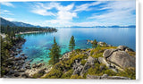 Sand Harbor Panoramic lookout - Canvas Print
