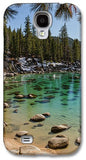 Secret Cove Through The Trees By Brad Scott - Phone Case-Phone Case-Galaxy S4 Case-Lake Tahoe Prints