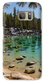 Secret Cove Through The Trees By Brad Scott - Phone Case-Phone Case-Galaxy S7 Case-Lake Tahoe Prints