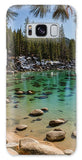 Secret Cove Through The Trees By Brad Scott - Phone Case-Phone Case-Galaxy S8 Case-Lake Tahoe Prints