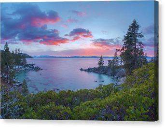Secret Paradise by Brad Scott - Canvas Print-10.000" x 6.625"-Lake Tahoe Prints